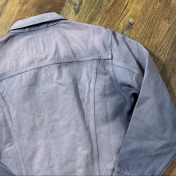 Levi's Lavender Relaxed Fit Trucker Jacket - Size S - NWT - Picture 8 of 8
